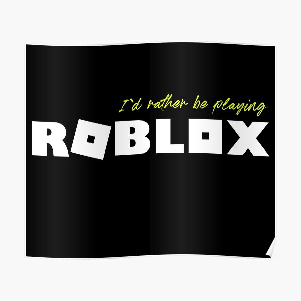 Roblox Game Posters Redbubble - lankybox 1 roblox addicted player returns lol facebook