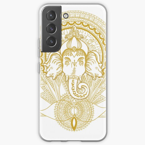 Ganesh Reborn Mandala - SimmyGhatt Samsung Galaxy Soft Case