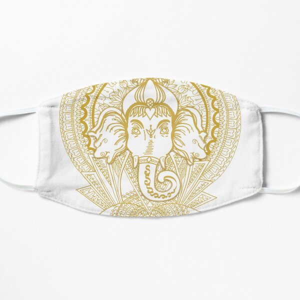 Ganesh Reborn Mandala - By SimmyGhatt Mask
