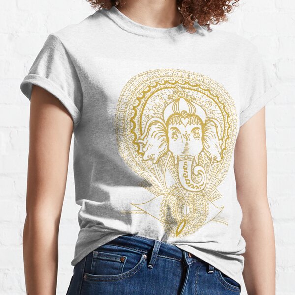 Ganesh Reborn Mandala - SimmyGhatt Classic T-Shirt