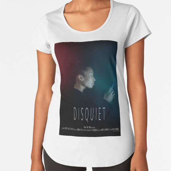 Disquiet Short Film Official Poster Premium Scoop T-Shirt