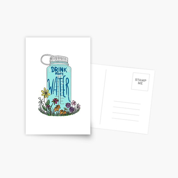 Item preview, Drink More Water Nalgene designed and sold by KatieRart.