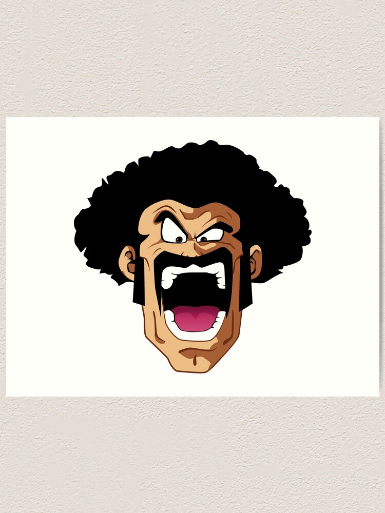 Mr. Satan Sticker by MadeByBonilla