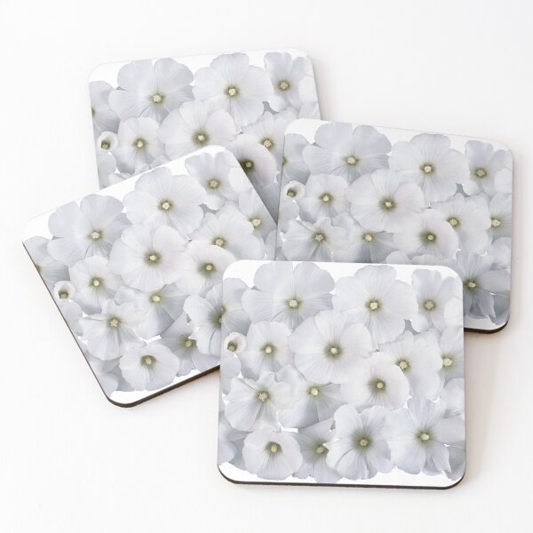 Item preview, White flowers  designed and sold by Sebastian Art.