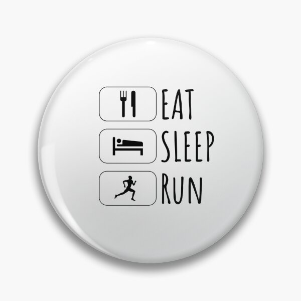 Item preview, Eat Sleep run, Gift for running Lovers, gift for runners designed and sold by Minimalist Quotes and Sayings.