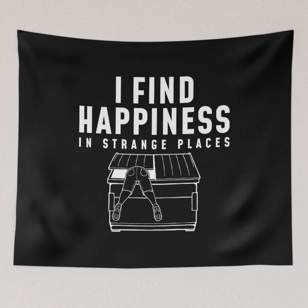 Item preview, Happiness in Strange Places Dumpster Diving product designed and sold by jakehughes2015.
