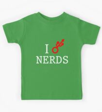 I love nerds Kids Tee