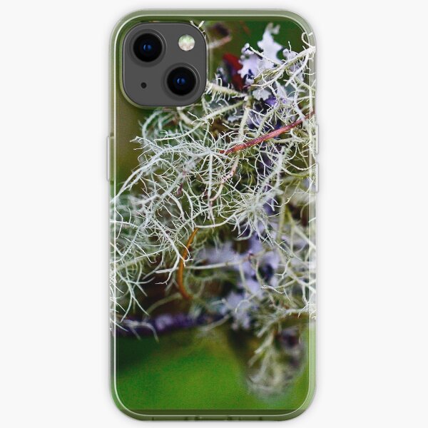 Peeking Lichen iPhone Soft Case