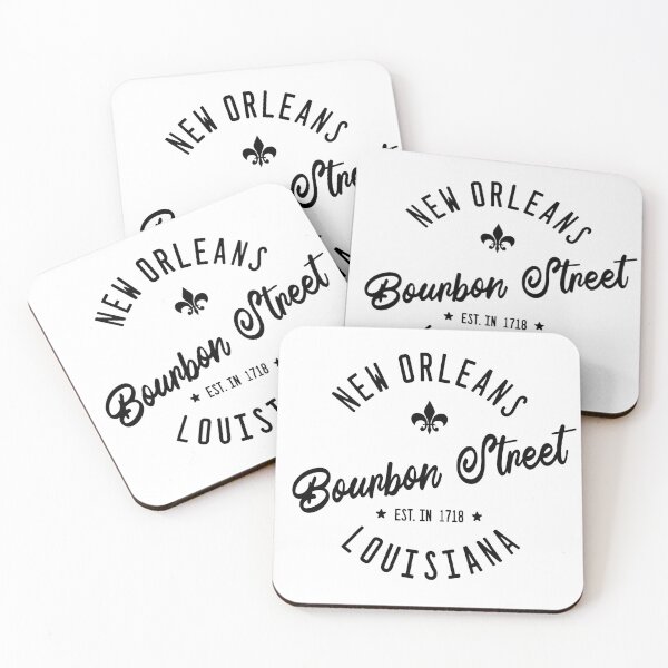 Item preview, Bourbon Street New Orleans Louisiana USA Jazz designed and sold by GeogDesigns.