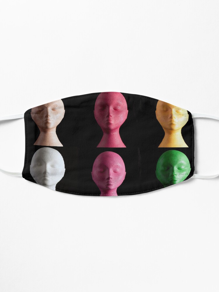 Alternate view of Polystyrene Heads - A Typology Mask