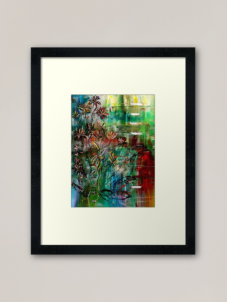 Alternate view of Neighour's Garden Framed Art Print
