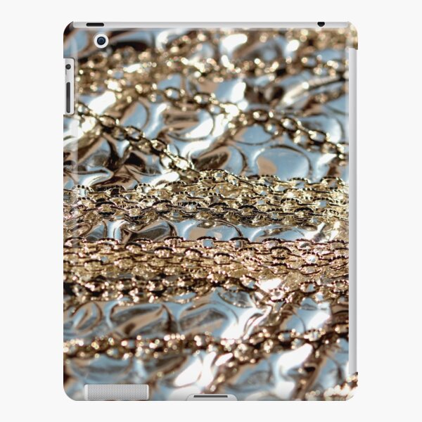 Silver texture iPad Snap Case