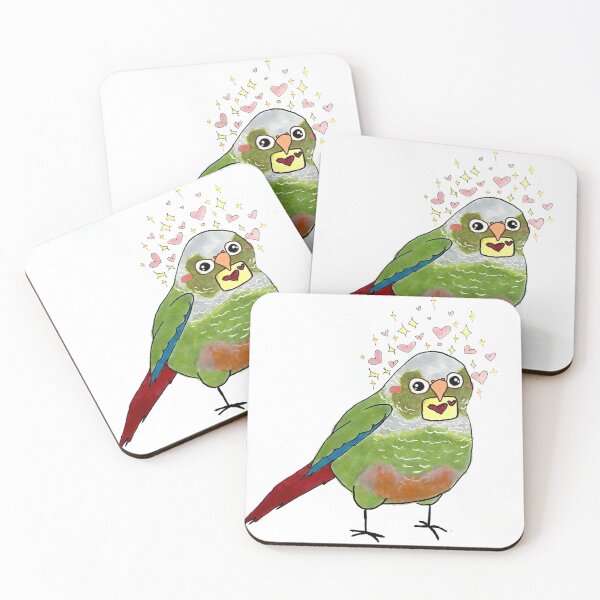 Item preview, Olive the pineapple conure designed and sold by Cosmiaart.
