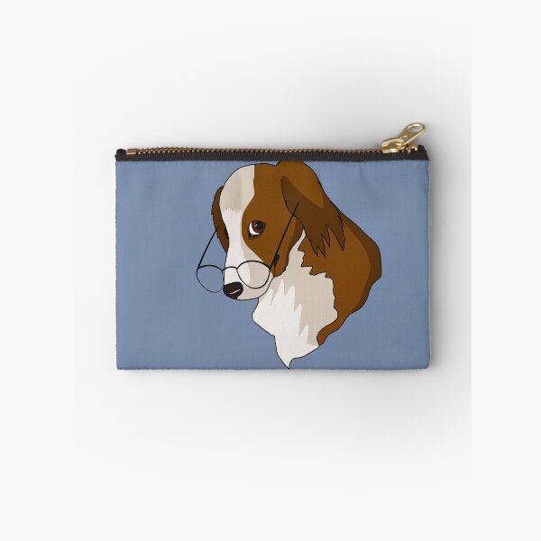 Item preview, Intellectual Dog Is Watching You | Funny Comic Dog Sticker designed and sold by Gs-arts.