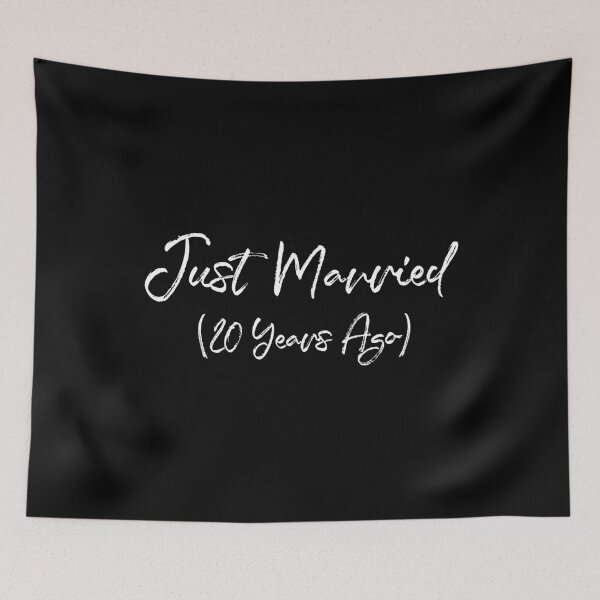 Item preview, Funny 20th Anniversary Just Married 20 Years Ago Marriage product designed and sold by Grabitees.