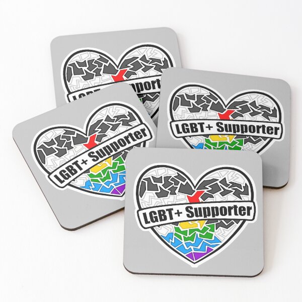 Item preview, LGBT Supporter Ally Pride designed and sold by MooieProducts.