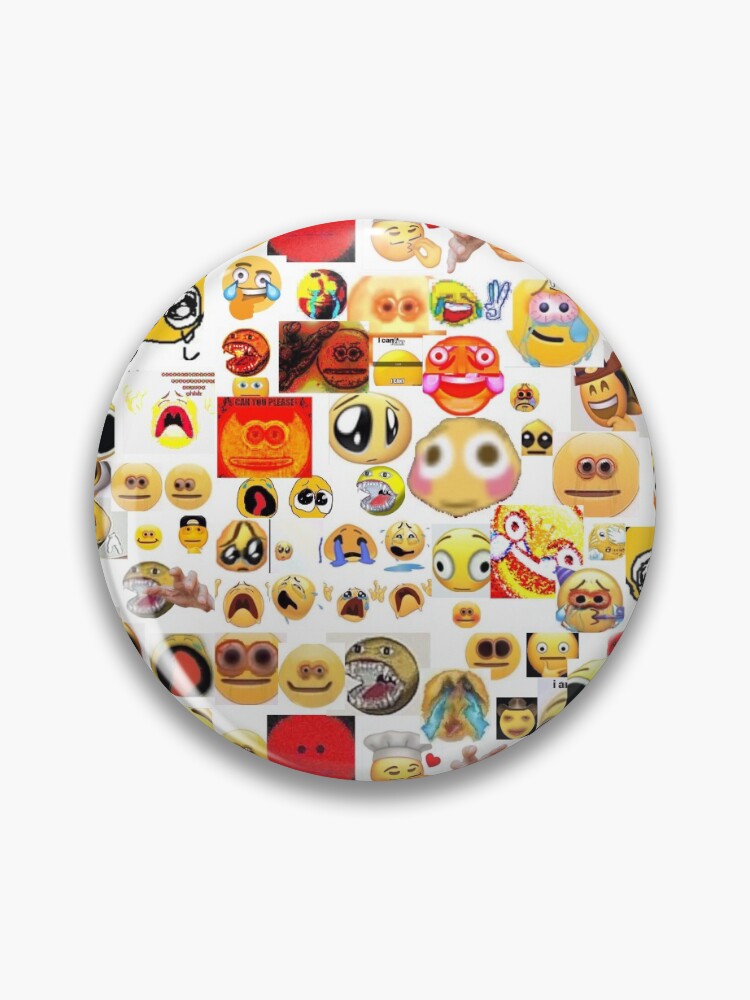 Cursed Emojis 1.25 Pinback Buttons 