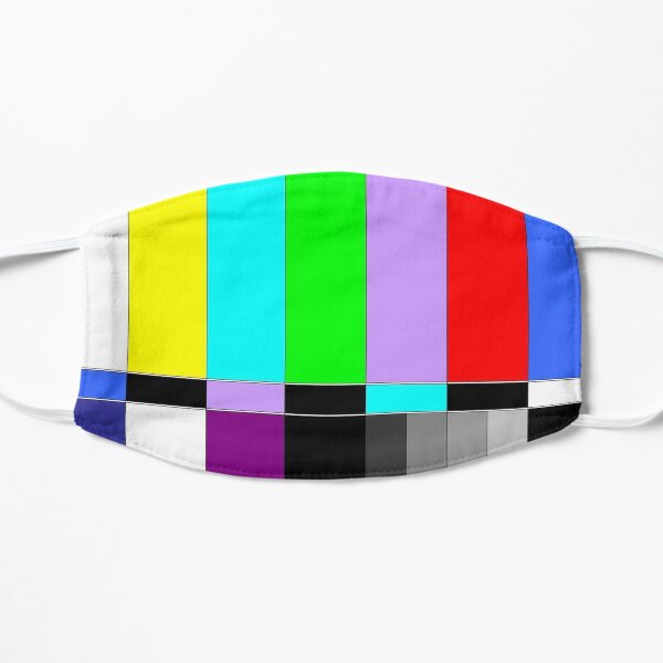 Retro No Signal Tv Mask