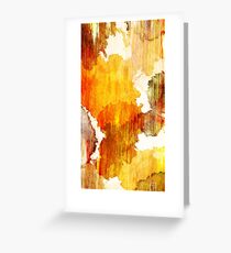 scratched dream Greeting Card