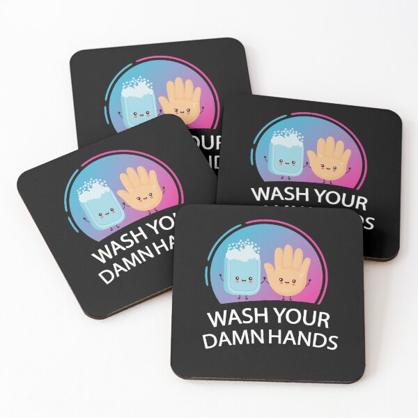 Item preview, Wash Your Damn Hands - Funny designed and sold by khaled11591.