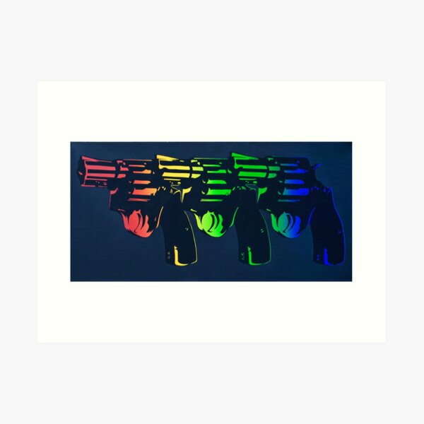 Pop Guns Art Print