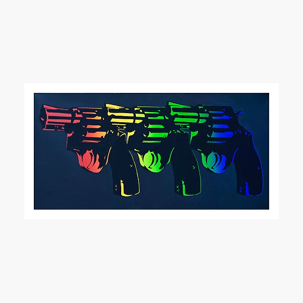 Pop Guns Photographic Print