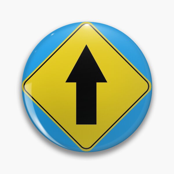 Item preview, Caution Road Sign Up Arrow designed and sold by Shanestillz.