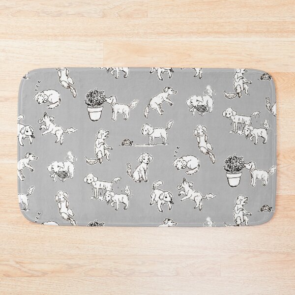 Item preview, Little Doggos (grey) designed and sold by HannaTurpeinen.