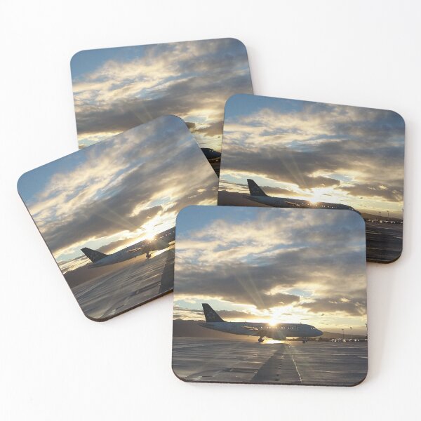 Item preview, Silhouette of Airplane in Golden hour designed and sold by Miniestazzz.