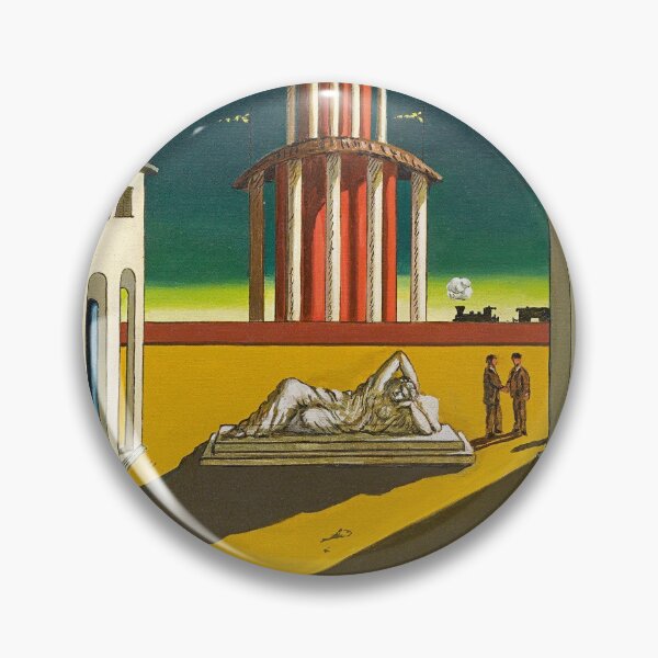 Item preview, giorgio de chirico-piazza ditalia 1964 designed and sold by frostbitninja.