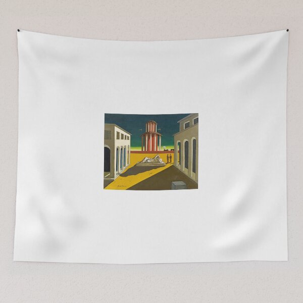Item preview, giorgio de chirico-piazza ditalia 1964 designed and sold by frostbitninja.