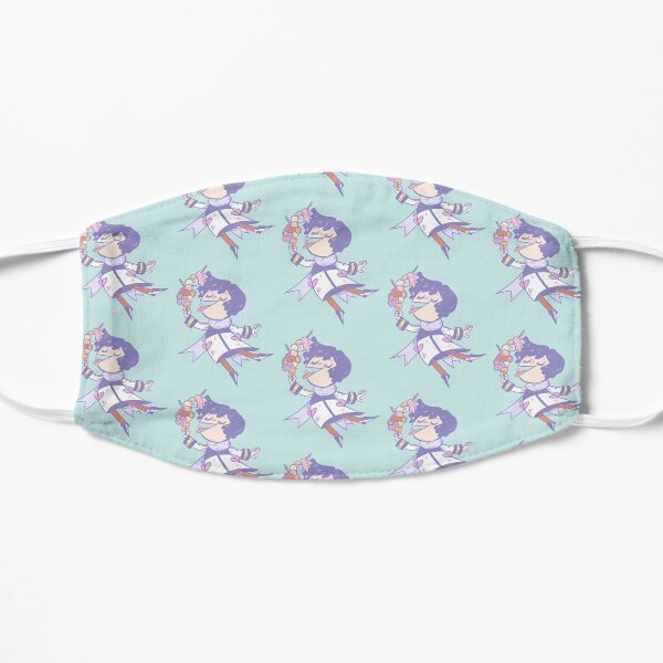 sweet boy sweet icecream Flat Mask