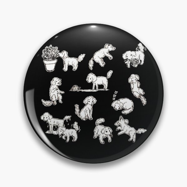 Item preview, Little Doggos (black) designed and sold by HannaTurpeinen.