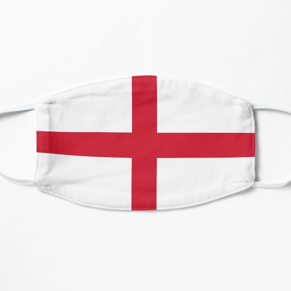 St Georges Cross England National Flag Flat Mask