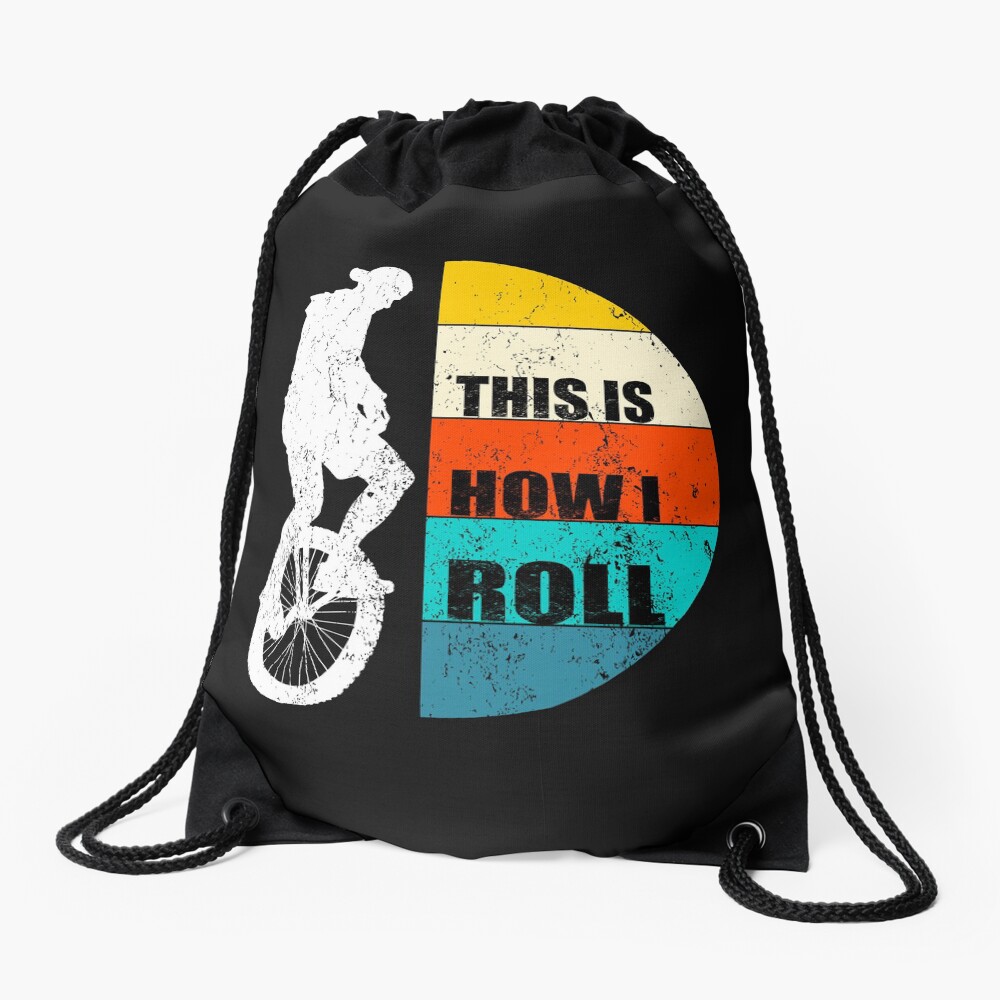 This Is How I Roll Drawstring Bag