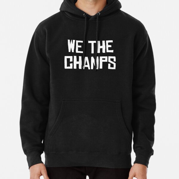 champs black hoodie