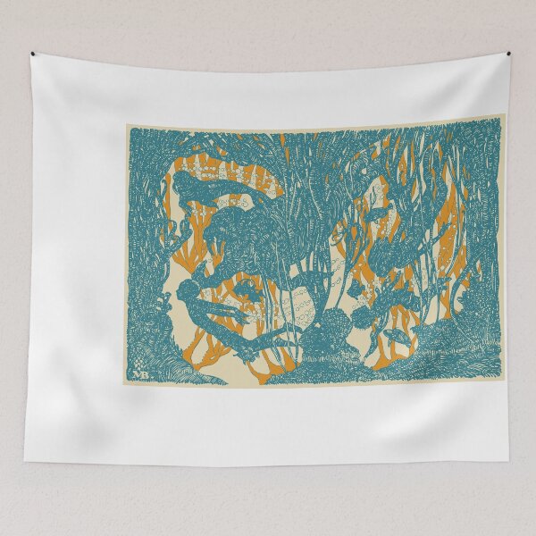 Item preview, Little Spotted Seal endpapers designed and sold by Hedrin.