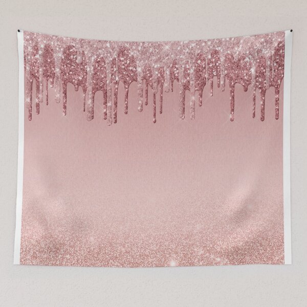Item preview, Dripping Glitter Dusty Rose designed and sold by Image NDesign.