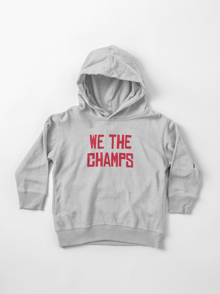 white champs hoodie
