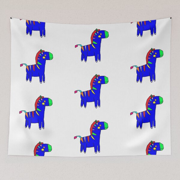 Item preview, multi-coloured zebra  designed and sold by Phoebe Leech.