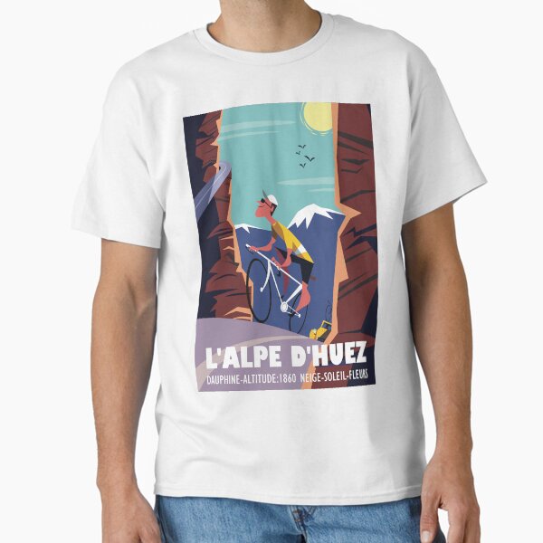Item preview, L'Alpe d'Huez poster designed and sold by GAGodel.