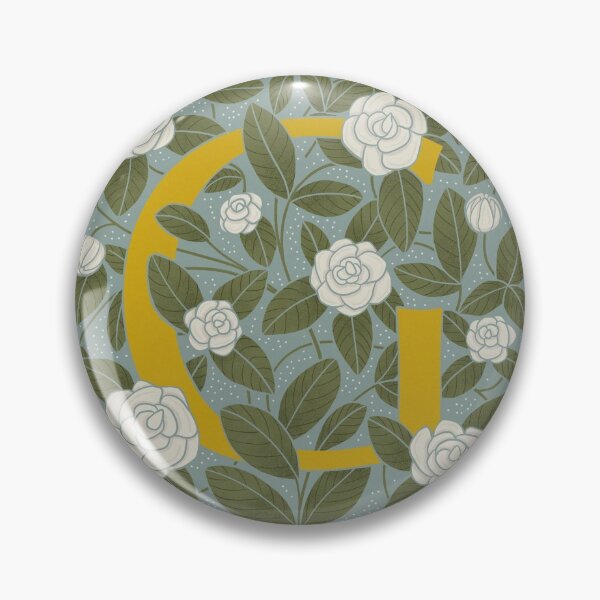 Item preview, Floral Monogram Letter G designed and sold by Maria Chiara Fantini.
