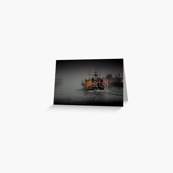 Into The Gloom Greeting Card
