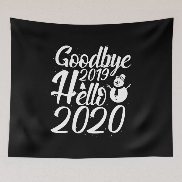 Item preview, Goodbye 2019 Hello 2020 Happy New Year Holiday Gift designed and sold by haselshirt.
