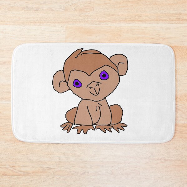 Item preview, brown monkey  designed and sold by Phoebe Leech.