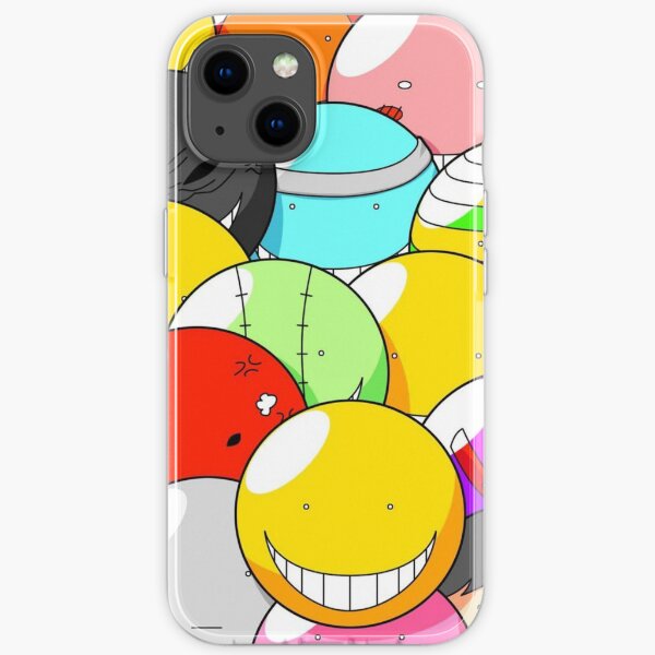 Assassination Classroom - All faces of Koro Sensei fanart ! Coque souple iPhone
