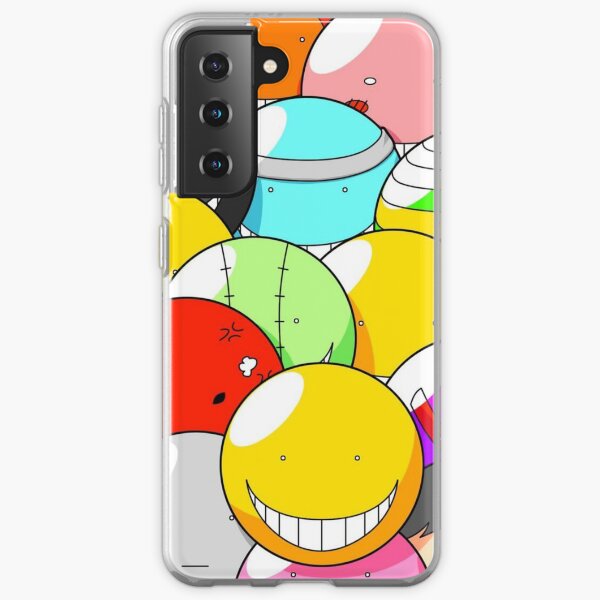 Assassination Classroom - All faces of Koro Sensei fanart ! Coque souple Samsung Galaxy