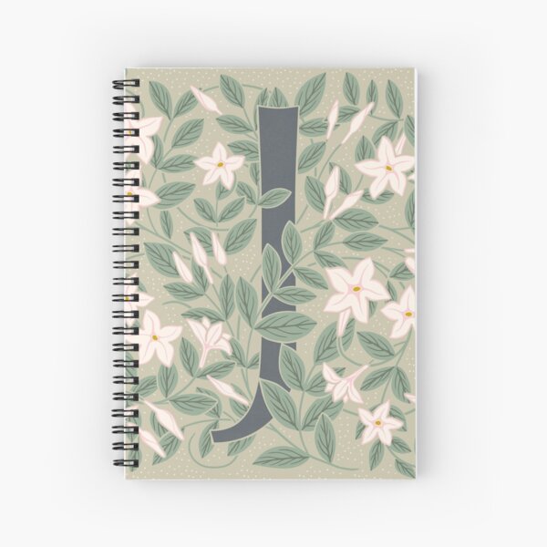 Item preview, Floral Monogram Letter J designed and sold by Maria Chiara Fantini.