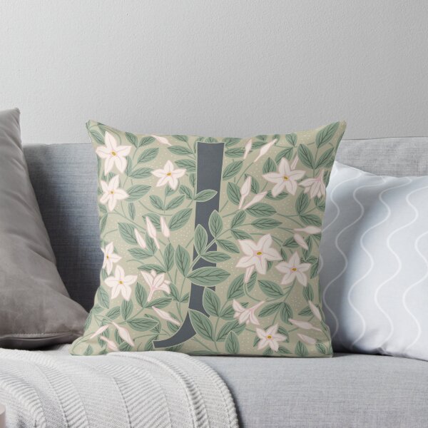 Item preview, Floral Monogram Letter J designed and sold by Maria Chiara Fantini.