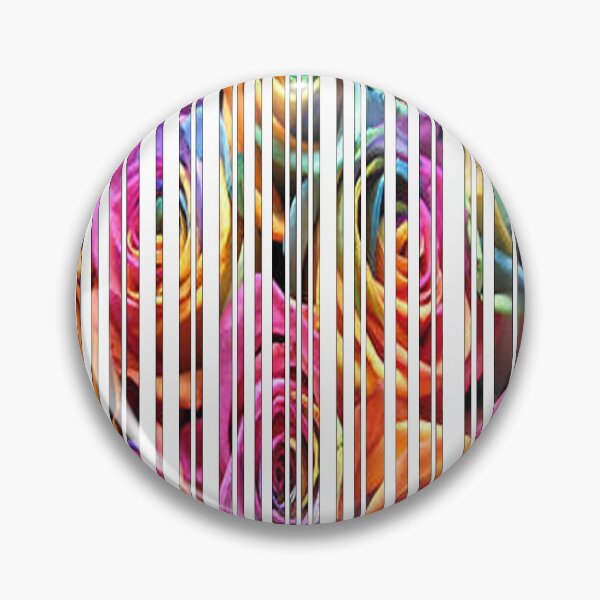 Item preview, colored flowers barcode  designed and sold by Ksa-designer.